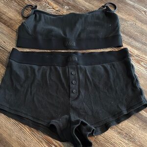 SKIMS Black Intimates Set